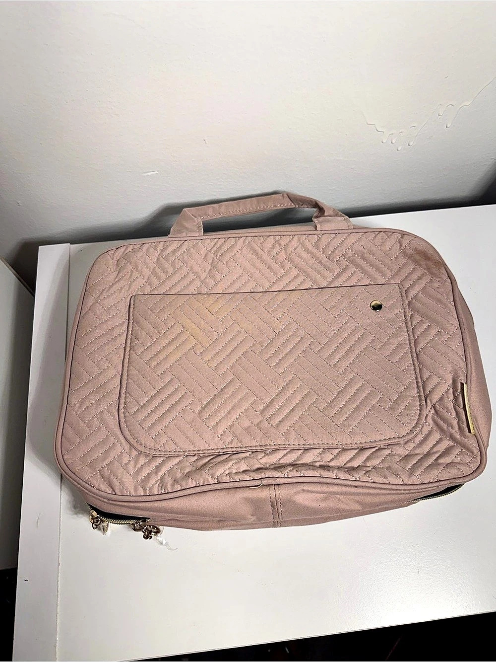 BAGSMART Hanging Toiletry Bag & storage containers